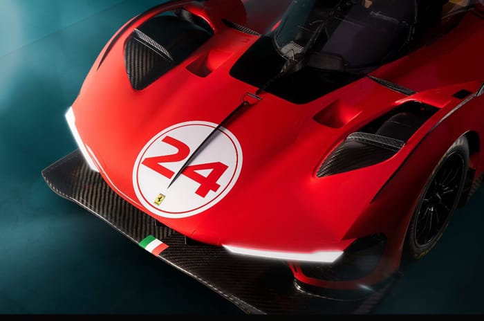 Ferrari 499P Modificata unveiled